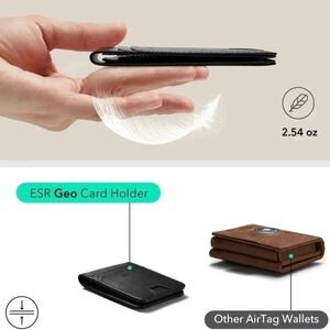 ESR Geo Card Holder Black